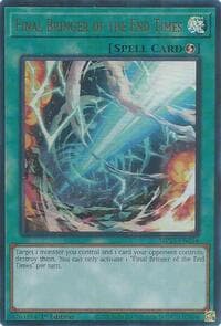 Final Bringer of the End Times - 2025 Mega-Pack - YuGiOh card