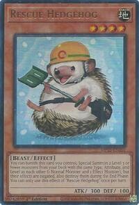 Rescue Hedgehog - 2025 Mega-Pack - YuGiOh card