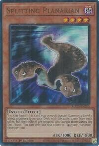 Splitting Planarian - 2025 Mega-Pack - YuGiOh card