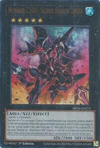 Number C101: Silent Honor DARK - 2025 Mega-Pack - YuGiOh card