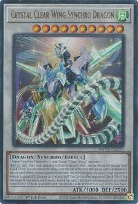 Crystal Clear Wing Synchro Dragon - 2025 Mega-Pack - YuGiOh card
