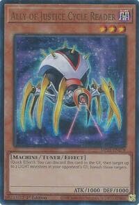 Ally of Justice Cycle Reader - 2025 Mega-Pack - YuGiOh card