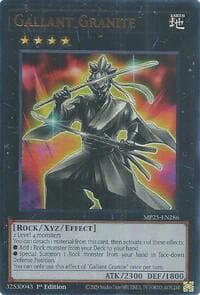 Gallant Granite - 2025 Mega-Pack - YuGiOh card