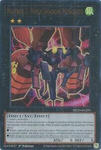 Number 2: Ninja Shadow Mosquito - 2025 Mega-Pack - YuGiOh card