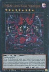 Number 95: Galaxy-Eyes Dark Matter Dragon - 2025 Mega-Pack - YuGiOh card