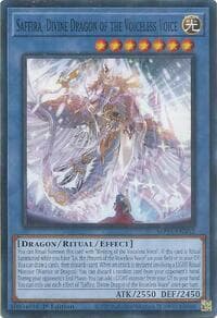 Saffira, Divine Dragon of the Voiceless Voice - 2025 Mega-Pack - YuGiOh card