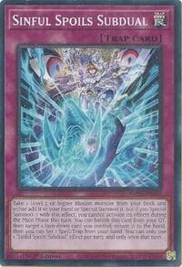 Sinful Spoils Subdual - 2025 Mega-Pack - YuGiOh card