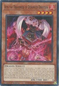 Aiza the Dragoness of Deranged Devotion - 2025 Mega-Pack - YuGiOh card