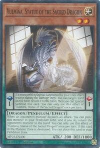 Vulmina, Statue of the Sacred Dragon - 2025 Mega-Pack - YuGiOh card