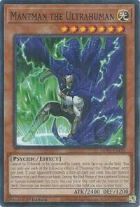 Mantman the Ultrahuman - 2025 Mega-Pack - YuGiOh card