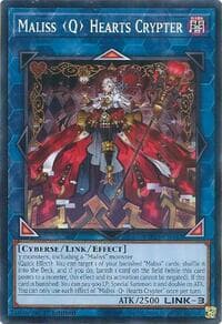 Maliss Q Hearts Crypter - 2025 Mega-Pack - YuGiOh card