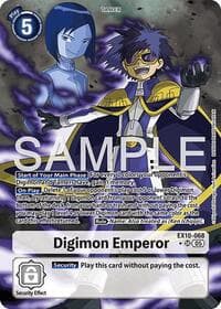 Digimon Emperor (Alternate Art) - Sinister Order - Digimon Card Game card