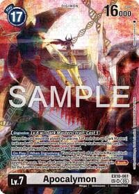 Apocalymon (SP) - Sinister Order - Digimon Card Game card
