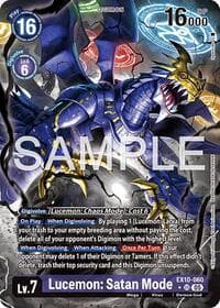Lucemon: Satan Mode (Alternate Art) - Sinister Order - Digimon Card Game card