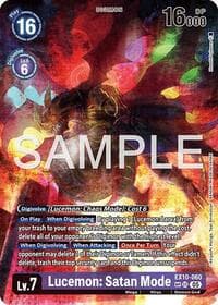 Lucemon: Satan Mode (SP) - Sinister Order - Digimon Card Game card