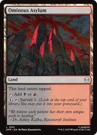 Ominous Asylum - Marvel's Spider-Man - Magic: The Gathering card