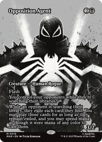Opposition Agent (Borderless) - Marvel Universe Eternal-Legal - Magic: The Gathering card