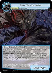 That Who is Many - Descent into the Raven's Catacombs - Force of Will card