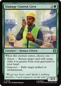 Damage Control Crew - Marvel's Spider-Man - Magic: The Gathering card