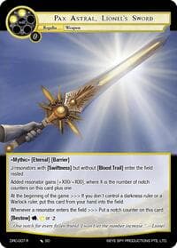 Pax Astral, Lionel's Sword - Descent into the Raven's Catacombs - Force of Will card
