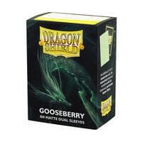 Dragon Shield Dual Matte Standard Sleeves - Gooseberry (100-Pack) - Dragon Shield Card Sleeves - Card Sleeves card