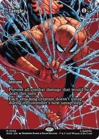 Tangle (Borderless) - Marvel Universe Eternal-Legal - Magic: The Gathering card