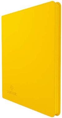 GameGenic Zip-Up Album 24-Pocket Side-Loading - Yellow - GameGenic Storage Albums - Storage Albums card