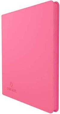 GameGenic Zip-Up Album 24-Pocket Side-Loading - Pink - GameGenic Storage Albums - Storage Albums card