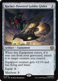 Rocket-Powered Goblin Glider - Marvel's Spider-Man - Magic: The Gathering card