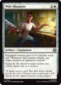 Web-Shooters - Marvel's Spider-Man - Magic: The Gathering card