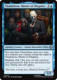 Chameleon, Master of Disguise - Marvel's Spider-Man - Magic: The Gathering card
