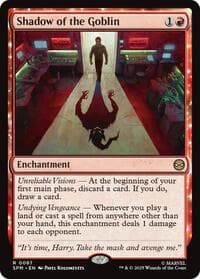 Shadow of the Goblin - Marvel's Spider-Man - Magic: The Gathering card