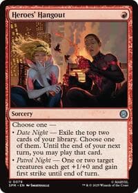 Heroes' Hangout - Marvel's Spider-Man - Magic: The Gathering card