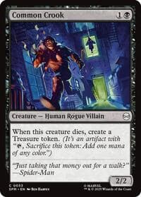 Common Crook - Marvel's Spider-Man - Magic: The Gathering card