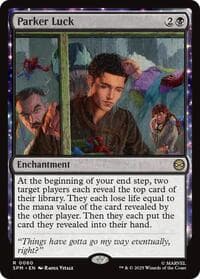 Parker Luck - Marvel's Spider-Man - Magic: The Gathering card