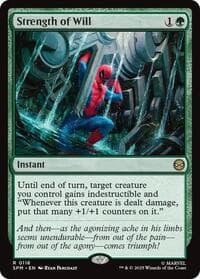 Strength of Will - Marvel's Spider-Man - Magic: The Gathering card