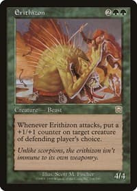 Erithizon - Mercadian Masques - Magic: The Gathering card