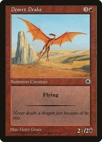 Desert Drake - Portal - Magic: The Gathering card