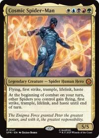 Cosmic Spider-Man - Marvel's Spider-Man - Magic: The Gathering card