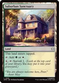 Suburban Sanctuary - Marvel's Spider-Man - Magic: The Gathering card