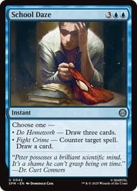School Daze - Marvel's Spider-Man - Magic: The Gathering card