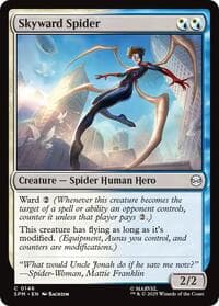 Skyward Spider - Marvel's Spider-Man - Magic: The Gathering card