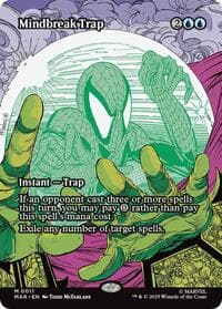 Mindbreak Trap (Borderless) - Marvel Universe Eternal-Legal - Magic: The Gathering card