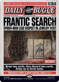 Frantic Search (1996) - Secret Lair Drop Series - Magic: The Gathering card