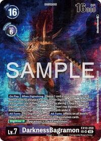 DarknessBagramon (SP) - Sinister Order - Digimon Card Game card