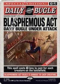 Blasphemous Act (1998) - Secret Lair Drop Series - Magic: The Gathering card