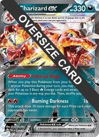 Charizard ex - Jumbo Cards - Pokemon card