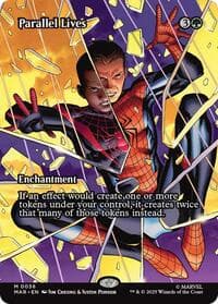 Parallel Lives (Borderless) - Marvel Universe Eternal-Legal - Magic: The Gathering card