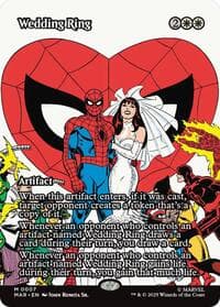 Wedding Ring (Borderless) - Marvel Universe Eternal-Legal - Magic: The Gathering card