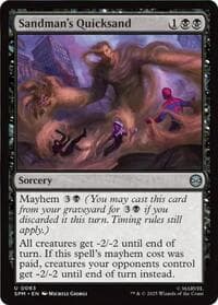 Sandman's Quicksand - Marvel's Spider-Man - Magic: The Gathering card